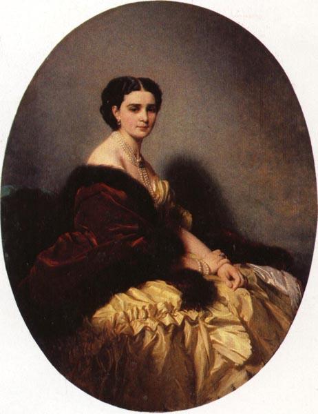 Franz Xaver Winterhalter S.P.Naryshkina oil painting image